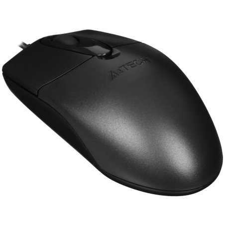 Мышь проводная A4Tech OP-720S черный, 1200 dpi, USB, кнопки - 3