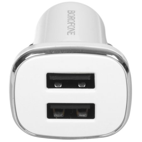 АЗУ BOROFONE (6931474708649) BZ12 белый 2USB 2.4A
