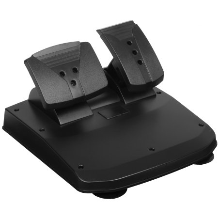 Руль черный Sven GC-W600 (виброотдача, педали, джойстик, 12 кн., USB)