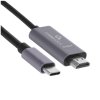 Кабель-переходник Cablexpert CCB-A-CM-HDMI-1.8M с Type-C на HDMI v2.0, Mobile, 1.8м, черный, корбка