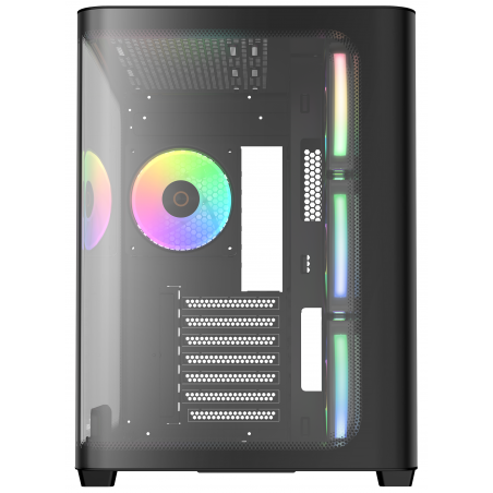 Компьютерный корпус Ocypus Iota C70 BK Curve ARGB Digital (Iota-C70-BKD400CD-GL)