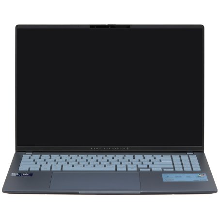 Ноутбук ASUS VivoBook 16 M1607KA-MB102 синий 16"(1920x1200 (матовый) IPS)/AMD Ryzen AI 5 340(2Ghz)/16Gb/1024PCISSDGb/noDVD/Int:Shared/Cam/BT/WiFi/42WHr/war 1y/1.88kg/DOS