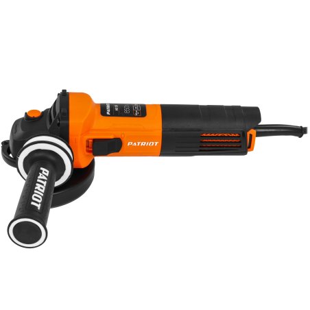 Угловая шлифовальная машина (УШМ) AG 125 тонкий корпус пылезащищенная 850Вт Диск 125мм PATRIOT 110301125