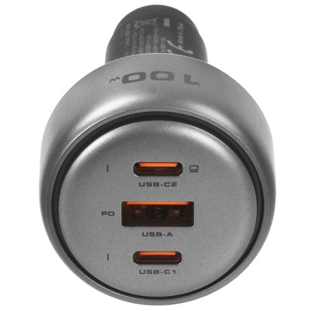 Автомобильное зарядное устройство Aukey Pathfinder 100W серый ACC-CC-P3