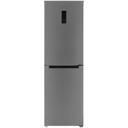 Холодильник Бирюса Б-I940NF нержавеющая сталь двухкамерный 210/130л морозилка снизу, No Frost