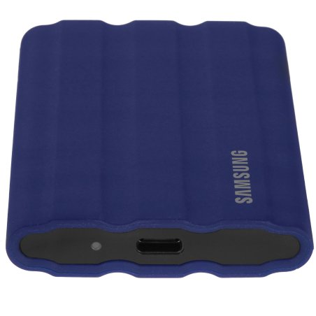 Внешний SSD Samsung T7 Shield, 2TB, USB 3.2 Gen 2 Type-C, R/W 1050/1000, синий