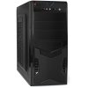Компьютерный корпус Miditower ExeGate CP-601 Black, ATX, (без БП), 2*USB, Audio
