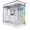Компьютерный корпус Montech King 65 PRO белый без БП ATX 8x120мм 6x140мм 2xUSB3.0 audio bott PSU
