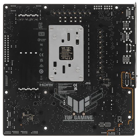Материнская плата ASUS TUF GAMING B850M-PLUS WIFI, AM5, AMD B850, 4xDDR5, 4xSATA, 3xM.2, 1xPCIe 4.0 x16, 1xHDMI, 1xDP, 1x 2.5Gb LAN, 1xUSB-C 20Gbps, 3xUSB-A 10Gbps, 4xUSB-A 5Gbps, 4xUSB-A 2.0, 7.1, micro-ATX