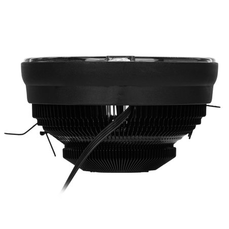 Кулер для процессора Crown CM-1150PWM RED v2 черный, 105 мм, алюминий, 1800 об/мин, 26.3 дБ, 4 pin, 115 Вт, 70 мм