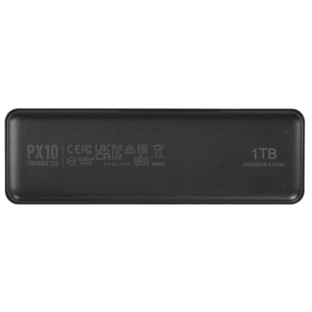 Внешний SSD 1Tb Silicon Power PX10, External, USB TypeC 3.2, черный, read/write 1050/1050 Mb/s