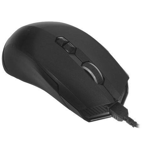 Мышь беспроводная Harper Gaming Spigot WGM-01 черный, 4000 dpi, радиоканал, USB, кнопки - 7