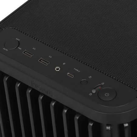 Компьютерный корпус ASUS PROART PA401 WOOD MESH PWM черный