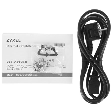 Коммутатор Zyxel XGS2210-52HP, 48 port Gigabit L2 managed PoE+ switch, 375 Watt, 4x 10G