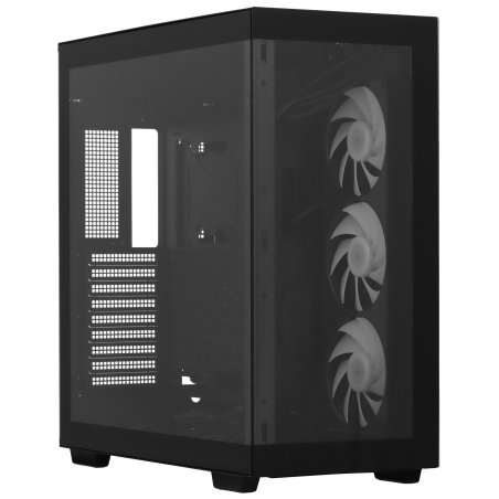 Компьютерный корпус Deepcool CH780 черный (ATX, без БП, ARGb, 4xUSB3.2 Type-A + USB3.2 Type-C) (R-CH780-BKADE41-G-1) MidiTower