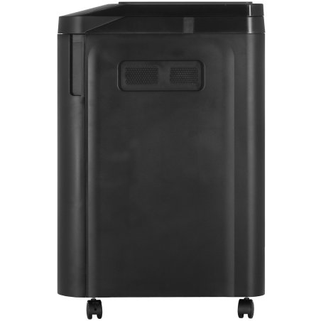 Шредер Heleos АП55-4 черный с автоподачей (секр.P-4) фрагменты 400лист. 55лтр. скрепки скобы пл.карты