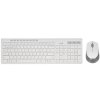 Комплект беспроводной Genius Smart KM-8230 белый, клавиатура+мышь, USB, 1 мини-ресивер на оба устройства. Клавиатура: 104 клавиши кнопка SmartGenius, клавиши т