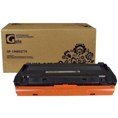 Картридж лазерный GalaPrint GP-106R02778 черный (3000 стр) для Xerox Phaser 3052/3260/WorkCentre 3215/3225/3052NI/3260DI/3260DN/3260DNI/3215NI/3225DNI (для аппаратов, выпущенных после 01.07.2017)