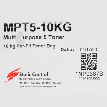 Тонер HP LJ 1200/4100/5000 (пакет. 10кг) универсальный SC