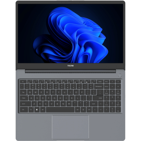 Ноутбук Tecno MegaBook K15SDA Ryzen 7 5825U 16Gb SSD 512Gb AMD Radeon Graphics 15.6" IPS FHD (1920x1080) Windows 11 Home grey WiFi BT Cam 6060mAh (71005000259)