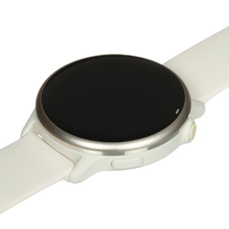 Умные часы Garmin Vivoactive 6 золотистый, ремешок слоновая кость 42,2мм