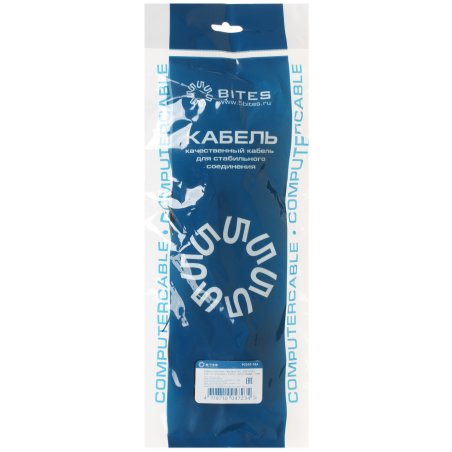 Кабель питания 5bites PC207-18A IEC-320-C13 / CEE 7/7 SHCUKO / 220V / 3G*0.75мм / 1.8м