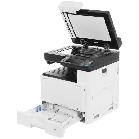 МФУ лазерное Kyocera Ecosys M8130cidn (1102P33NL0), А3, цветной, печ. до 30 стр/мин. (А4) до 15 стр/мин. (А3), скан. до50 стр/мин., 1200 x 1200 dpi (печать) 600x600dpi (скан.), USB, RJ-45, NFC, Air Print, Mopria