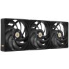 Комплект вентиляторов для корпуса Thermaltake TOUGHFAN EX12 Pro (3 шт.) черный, 120 мм, 2000 об/мин, 29.8 дБ, 4 pin