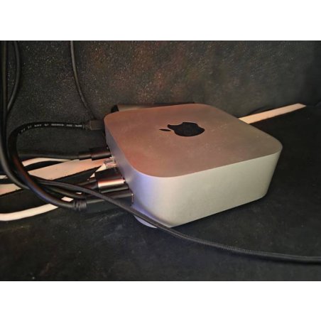 Компьютер Apple Mac Mini (24) MU9D3 M4 chip -core CPU and -core GPU, 16GB, 256GB, silver