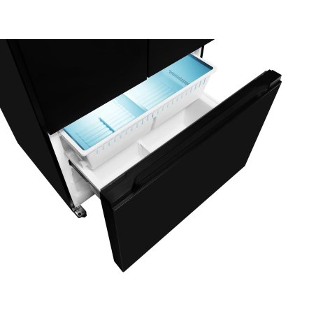 Холодильник LEX LFD595BxID черная сталь двухкамерный 404/177л морозилка снизу, No Frost, Side by Side