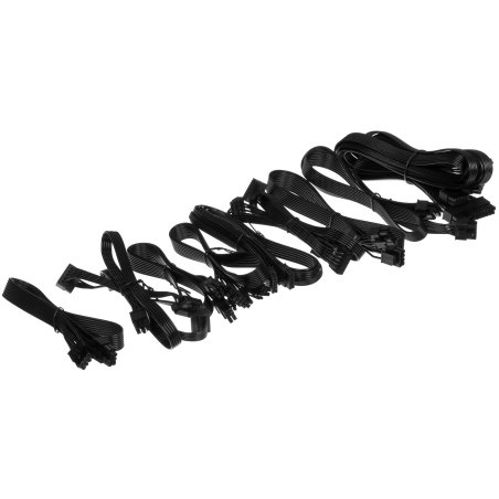 Блок питания ADATA COREREACTORIIVE750G-BKCEU, 750Вт, 80 PLUS Gold, 120мм, модульный, черный