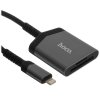 Кард-ридер Hoco UA25/серый/SD/TF/MicroSD/USB Type-C (OTG)/алюминий