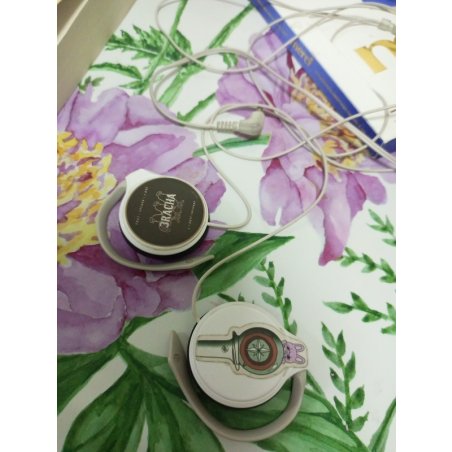 Наушники накладные Panasonic RP-HS46E-W 1.1м белый проводные (крепление за ухом)