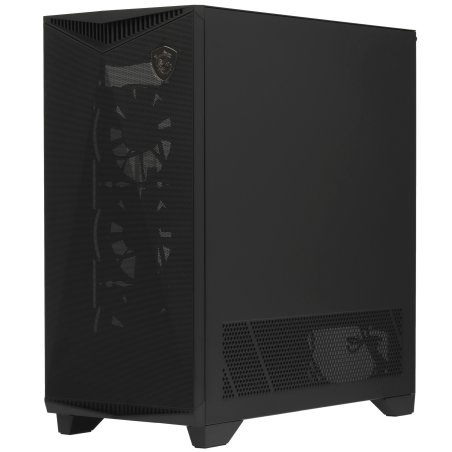 Компьютерный корпус MSI MPG GUNGNIR 300P AIRFLOW Midi Tower, EATX, 2xUSB 3.2 Gen 1, 1xUSB 3.2 Gen2 Type-C, 4x120мм PWM black Fan, 1x80мм Fan, 2x 6015 Fan, MPG PCI-E 4.0 X16 RISER CABLE, Tempered Glass Window