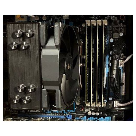 Вентилятор для корпуса ID-Cooling FL-12025K черный 120мм 1250rpm 21db 3-pin