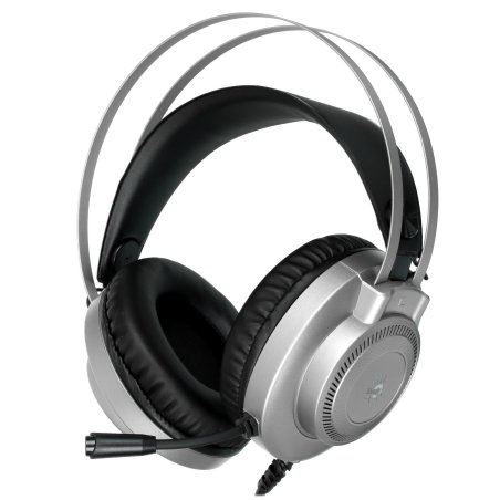 Наушники с микрофоном A4Tech Bloody J200S серый 2м мониторные USB оголовье (J200S)