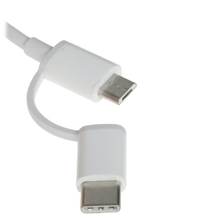 USB-кабель Xiaomi Mi 2-in-1 USB Cable Micro-USB to Type-C (30cm)