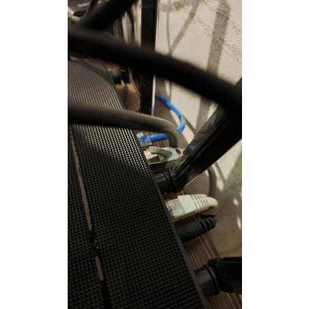 Патч-корд Vention прямой SFTP cat.6A, RJ45 - 0,5м. Серый