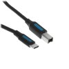 Кабель Vention USB 2.0 Type C M/BM - 1 м
