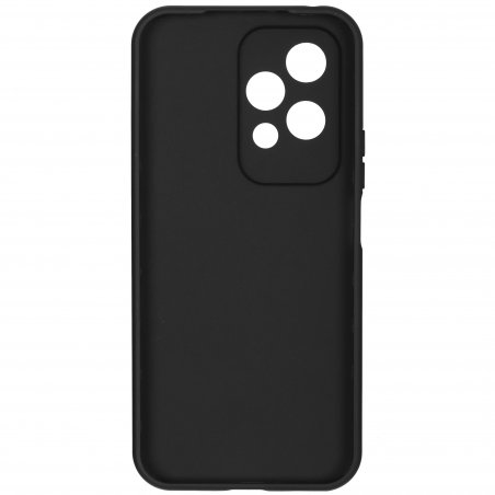 Чехол (клип-кейс) BoraSCO для Honor 200 Lite Silicone Case черный (73437)