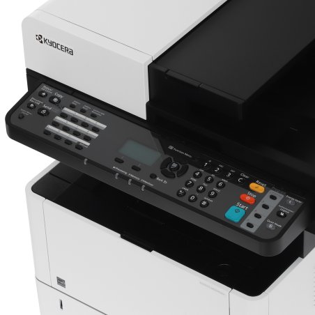 МФУ лазерное Kyocera Ecosys M2040dn (Азия) (1102S33AX0), A4, ч/б, печ. до 40 стр/мин., скан. до 40 стр/мин. (ч/б) 23 стр/мин. (цвет), 1200 x 1200 dpi (печать) 600x600dpi (скан.), USB, RJ-45 (старт.картр. TK-1178)