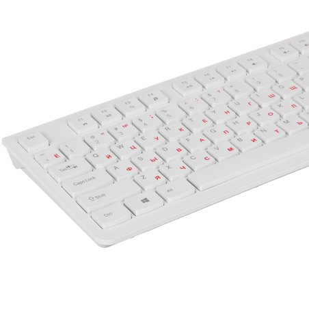 Клавиатура проводная Oklick 120M, USB, черный