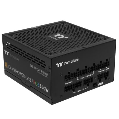 Блок питания Thermaltake Toughpower GF3 ARGb (PS-TPD-0750F4FAGE-1), 750Вт, 80 PLUS Gold, 140мм, модульный, черный