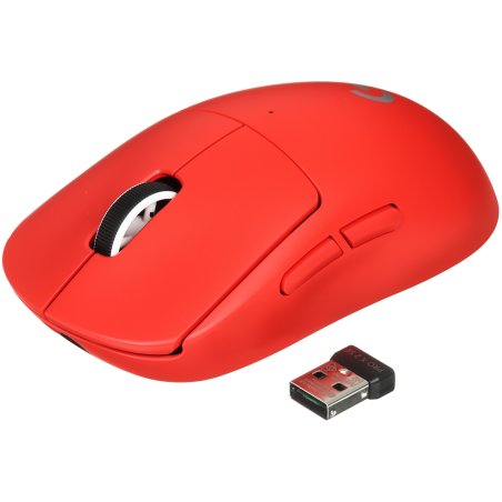 Мышь Logitech G PRO X SUPERLIGHT 2 SE красный оптическая 44000dpi беспров. USB-C (910-007474)