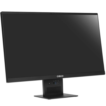 Моноблок Osio BaseLine B240i-025b 23.8" Full HD i3 1115G4 (3) 16Gb SSD 512Gb UHDG Windows 11 Pro GbitEth WiFi BT 84W Cam черный 1920x1080 (RUS)
