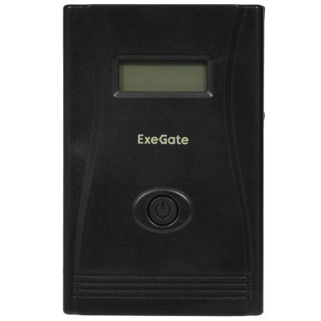 Источник бесперебойного питания ExeGate EP285484RUS SpecialPro Smart LLB-1000.LCD.AVR.C13.RJ.USB 1000VA/650W, LCD, AVR, 6*IEC-C13, RJ45/11, USB, черный