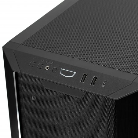 Компьютерный корпус Lian-Li Lancool III RGB черный без БП ATX 10x120мм 3x140мм 2xUSB 3.0 audio bott PSU