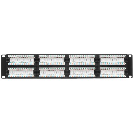 Патч-панель Lanmaster TWT-PP48UTP 19" 2U 48xRJ45 кат.5e UTP
