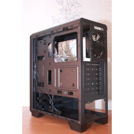 Компьютерный корпус MidiTower Zalman S3 TEMPERED GLASS WINDOW black