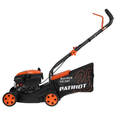 Газонокосилка бензиновая PATRIOT PT 40, 130сс, 3,5л.с., 40см, 35л. трав., пластик. дека,